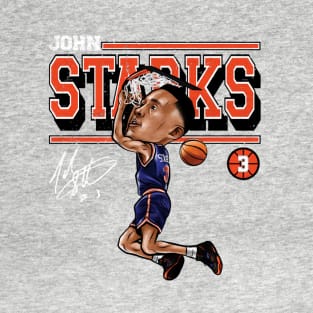 John Starks New York Cartoon T-Shirt